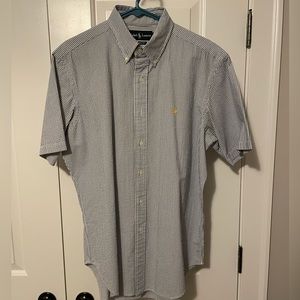 Ralph Lauren seer sucker button down polo